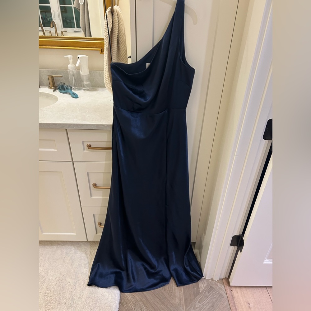 Birdy Grey navy bridesmaid dress